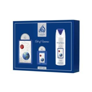 lattafa kit art of universe giftset 3 piezas.