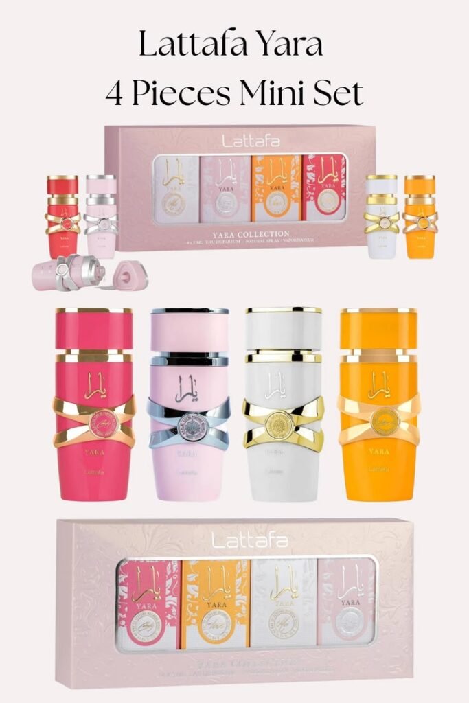 lattafa yara kit mini 5ml 4mini perfumes