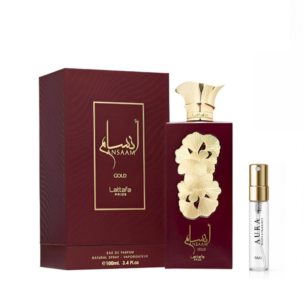 decant lattafa ansaam gold edp 10ml