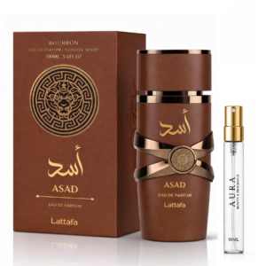 decant lattafa asad bourbon edp 10ml.