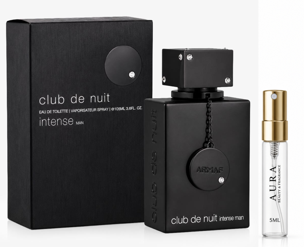 decant armaf club de nuit intense edt 5ml.