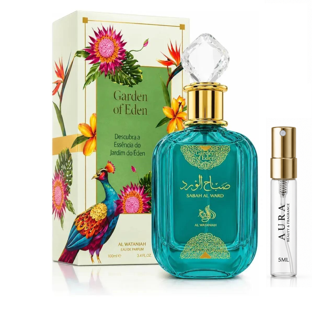 decant al wataniah sabah al ward garden of eden edp 10ml