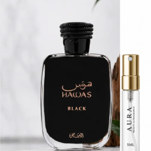 decant rasasi hawas black edp 5ml