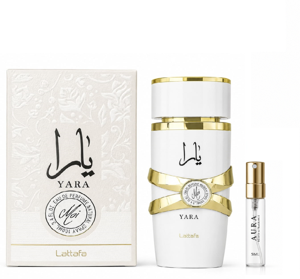 decant lattafa yara moi (blanco) 100ml