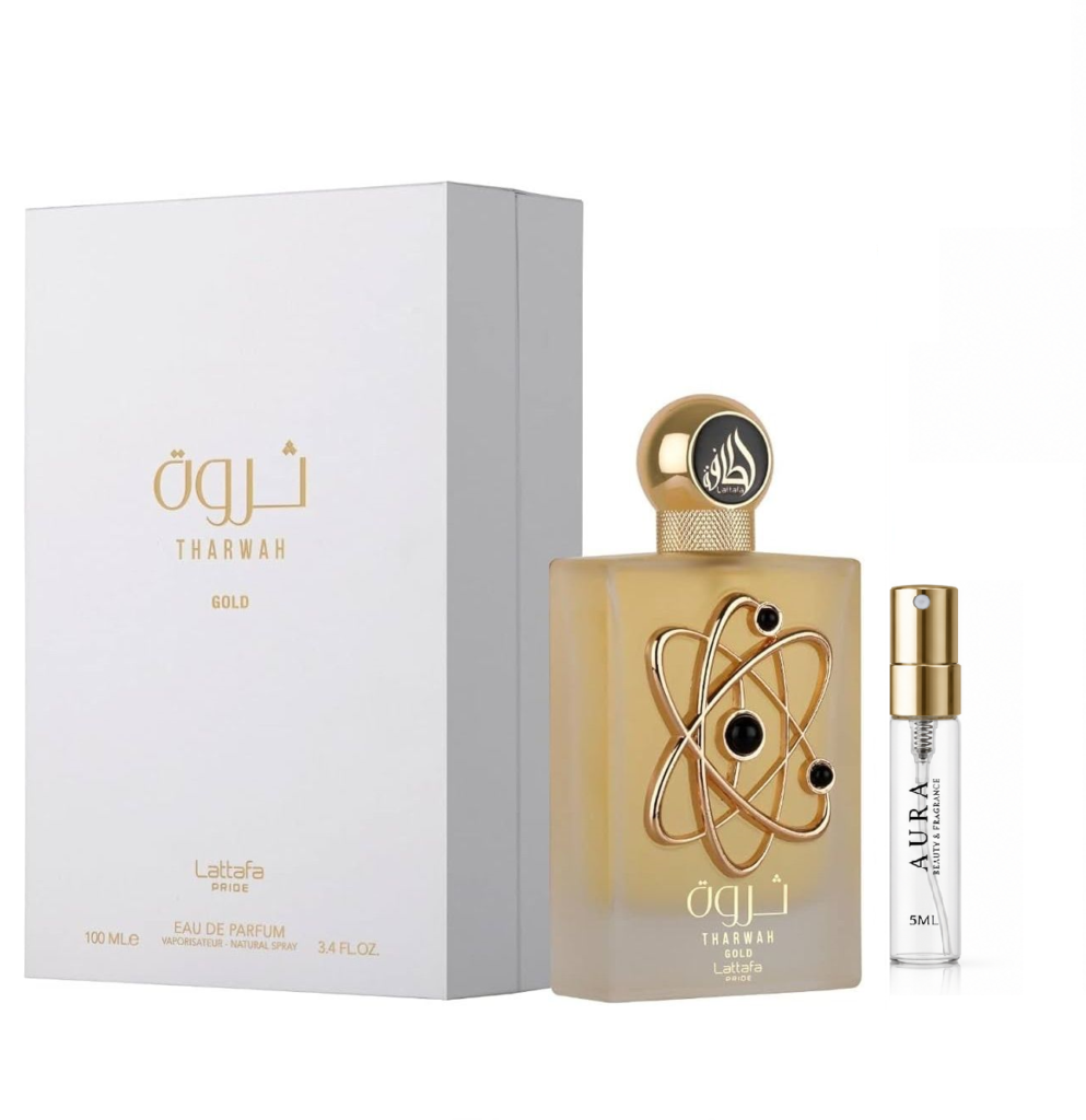 decant lattafa tharwah gold edp 10ml