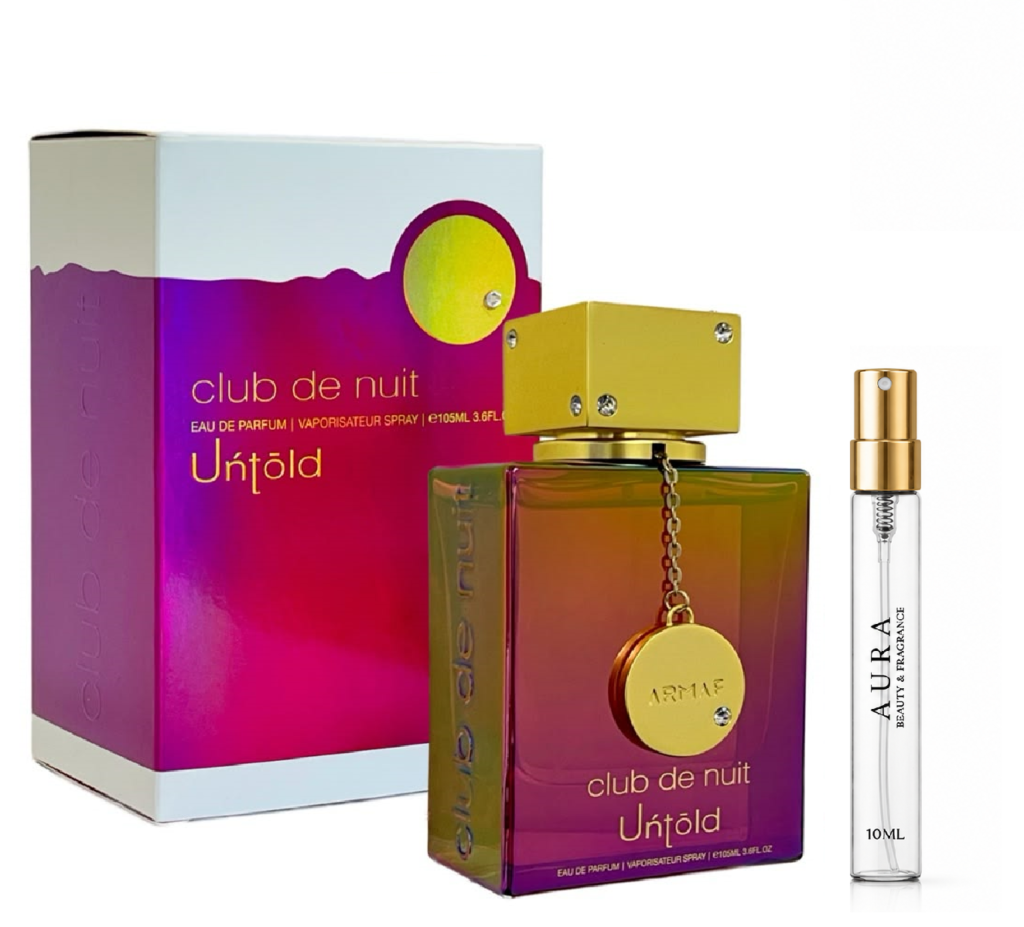 decant armaf club de nuit untold edp 10 ml