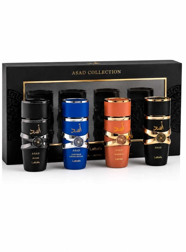 lattafa kit asad collection 4 x 25ml